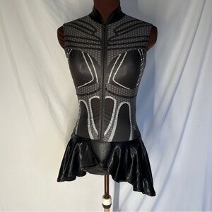 Rebel Athletic 3pc Cheer or Dance Costume Set Sz XS